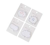 VOANZO 8 pz/set Finestra di dialogo creativa Appunti Note adesive Scrapbooking Notepad Planner Adesivi Scuola di cancelleria
