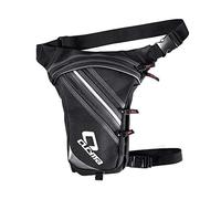 VOANZO Borsa da Uomo in Tela per Motocicletta da Motociclista, Cintura in Vita, Coscia, Gamba a Goccia, Borsa Incrociata