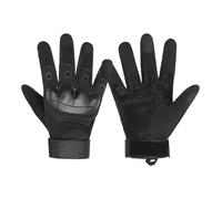 VOANZO Guanti da Moto con Protezione Rigida sulle nocche e Touch Screen a 2 Dita, Adatti per esplorazione nella Giungla, Trekking, Moto, MTB, Guida (XL)