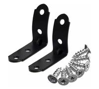 VOANZO Kit di Riparazione Cerniere 2 Pezzi Black Edition Kit di Riparazione Cerniere vano portaoggetti per A4 S4 B6 B7 RS4 Parti di Riparazione vano portaoggetti compatibili con Cerniere A4