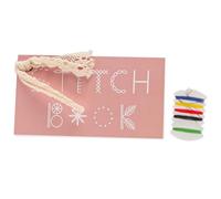 VOANZO Mini Libro da Cucito Creativo, Kit di Carte per Libri di Cucito Fai da Te, Set di Libri da Cucito Portatili, Libro di Cucito con ago e Filo