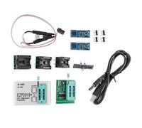 VOANZO Programmatore SPI USB ad Alta velocità EZP2019 con 4 basi Testate per Supporto per Blocco 24 EEPROM 25 Flash 93 EEPROM e Altri dispositivi SPI