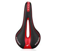 VOANZO Sella per Mountain Bike Seggiolino per Bicicletta Memory Sponge Cushion Pad con Una Zona Centrale in Rilievo per Bici da Strada e Mountain Bike