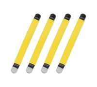 VOANZO Separatore di Corde per Chitarra da 4 Pezzi, divisore di Corde per Chitarra Giallo, Strumento di Manutenzione per la Riparazione, la Pulizia e la lucidatura dei Tasti per Chitarra