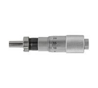 VOANZO Testa micrometrica da 0-13 mm, Strumento di misurazione del Diametro Interno del micrometro in Metallo per la Regolazione fine di Vari Strumenti di precisione (Testa Piatta con Dado)