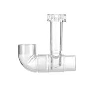 VOANZO Tubo di Scarico dello Skimmer per Pellicola d'olio per Acquario, Skimmer per rimozione Pellicola d'olio acrilica per Sistema di filtraggio dell'Acqua dell'acquario, pulitore dell'Acqua 17 mm
