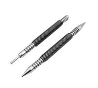 VOANZOSet di perni per Cerniere e incastonatori per Chiodi a Doppia Testa da 2 Pezzi Set Senza Martello 1/32 "e 1/16" Strumento per la rimozione del Perno della Porta a percussione per Chiodi a Molla