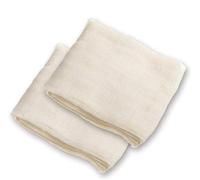 Voarge - 2 panni in 100% cotone naturale, riutilizzabili, multiuso, per filtrare schiuma e sostanze torbide, 23 x 28 cm