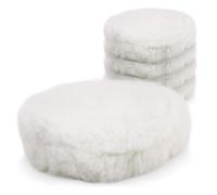 Voarge 6 pelli da lucidare, 180 mm, per lucidatrice