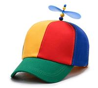 Voarge Berretto elica, cappello da elica, cappello da elicottero, berretto da baseball per adulti e bambini, misura regolabile (design unisex), colore, m