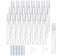 Voarge Flacone spray da viaggio per profumi, per profumi, per la cura del corpo, per cosmetici, 25 pezzi, 10 ml