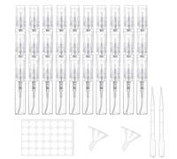 Voarge Flacone spray da viaggio per profumi, per profumi, per la cura del corpo, per cosmetici (30 pezzi, 5 ml)