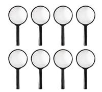 Voarge Set di 8 lenti per bambini, per feste di compleanno dei bambini, regalo per detective spia, agente segreto, agente segreto, set di ricercatori