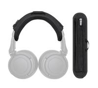 Voarmaks Federa per cuscino per fascia compatibile con Beyerdynamic DT 240 Pro, DT240 Pro, AVENTHO 300 Wireless Over-Ear Headphone, 6 mm di spessore, cursore senza cerniera oscillante, con passante