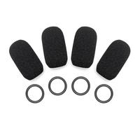Voarmaks Kit copri microfono in schiuma compatibile con SteelSeries Arctis Nova Pro, Drop, EPOS Sennheiser PC38X, Plantronics/NACON RIG 400/700 HX, Xbox Wireless, confezione da 4 coperture in schiuma