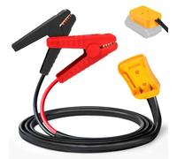 VOBOR Accenditore a batteria per auto, 8 AWG, kit di alimentazione per batterie agli ioni di litio DeWalt da 18 V (1,8 m)