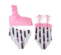 Vobozeany Costumi Interi per Famiglie Mamma e Figlia Estate Costumi da Bagno Interi Mamma e Me Mare Sexy Elegante Bikini Spiaggia Costume da Bagno Monokini Push-up Vintage