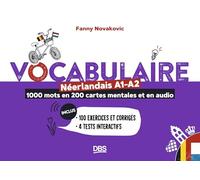 Vocabulaire Néerlandais A1-A2: 1000 mots en 200 cartes mentales et en audio