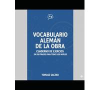 Vocabulario alemán de la obra Cuaderno de ejercicios en 950 frases para todos los niveles
