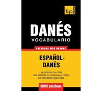 Vocabulario español-danés - 9000 palabras más usadas: 92