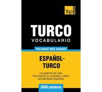 Vocabulario español-turco - 3000 palabras más usadas: 289