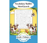 Vocabulary Builder Word Search: Grade 1, Volume 1 | 50 Themed Word Search Puzzles | Boost Vocabulary and Discovery | Solutions Included | Kids Activity