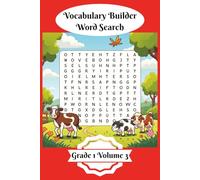 Vocabulary Builder Word Search: Grade 1 Volume 3 | 50 Themed Word Search Puzzles | Boost Vocabulary and Discovery | Solutions Included | Kids Activity