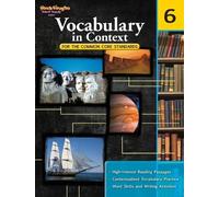 Vocabulary in Context for the Common Core Standards Reproducible Gra (Tascabile)