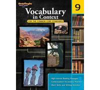 Vocabulary in Context for the Common Core Standards Reproducible Gra (Tascabile)