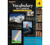 Vocabulary in Context for the Common Core Standards Reproducible Gra (Tascabile)