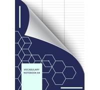 Vocabulary Notebook A4: 3000 Words | 100 pages | ruled | 3 columns