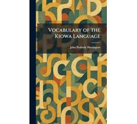 Vocabulary of the Kiowa Language