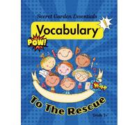 VOCABULARY To The Rescue: Secret Garden Essentials, Book, Words, Letters, KIds Learning, Grade 2+, Children's, kdp, reading, Vocabulary words, spelling.