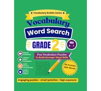 Vocabulary Word Search Grade 2: Fun Vocabulary Builder Puzzles for Kids: Ages 6 - 7