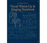 Vocal Warm-Up & Singing Notebook: Engineering Edition - voice practice journal for warm-ups, exercises, songs, range notes and vocal progress