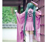 Vocaloid 2 senbonzakura Miku Costume cosplay Kimono Amy parrucca uniforme