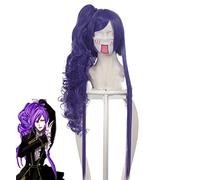 VOCALOID GACKPOID Gakupo Parrucche Cosplay Viola Ricci Lunghi Fibra sintetica Capelli sintetici Peruca Parrucca costume anime KUZZ69380