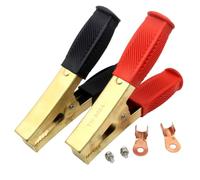 Vocdikficy 1 Paio di Morsetti per Cavi Batteria, Morsetti A Coccodrillo, Clip per Cavi in Puro 1000A Adatti per Auto, Camion, Barche