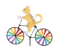 Vocdikficy 1 PCS Bike Wind Spinner Spinner da Giardino, Ornamenti Come Mostrato, Simpatica Scultura di Animale in Bicicletta per Il Prato B