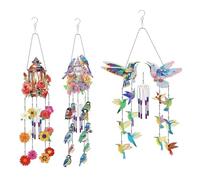Vocdikficy 3 Pezzi Kit Fai da Te per Realizzare Un Campanello con Pittura A Puntini in Diamante, PVC Tridimensionale da Sogno Come Mostrato - Dipinti A Puntini con Diamanti Solari Sun Catchers