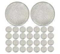 Vocdikficy 30 Pezzi Grezzi per Monete Challenge da 40 mm per DIY, Incisione, Creazione di Gioielli, Monete In con Incisione