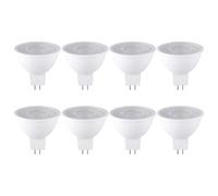 Vocdikficy 8PCS 7W Lampadina LED MR16 Base GU5.3 6000K 520LM Luce Bianca per Faretti e Illuminazione Domestica