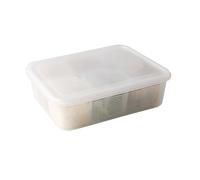 Vocdikficy Contenitore per Alimenti con Coperchio Contenitore per Alimenti In Plastica per L'Organizzazione e Lo Stoccaggio di Spazi di Stoccaggio. Può Essere Riutilizzato.