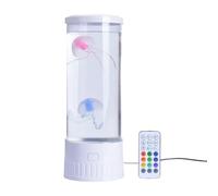 Vocdikficy Lampada A Forma di Medusa, Acquario, Luci Notturne, 7 Colori, LED, Luci D'Atmosfera, per La Casa, La Camera da Letto, La Decorazione del Desktop