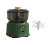 Vocdikficy Mini Robot da Cucina Tritatutto Elettrico da 350 Ml con Ricarica USB per Cipolle, Carne e Spezie con Robot da Cucina Verde