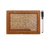 Vocdikficy Salvadanaio con Contatore per Contanti, Cassaforte In Legno per il Risparmio di Denaro, Salvadanaio con Contatore di Monete, Salvadanaio con Bersaglio per Denaro