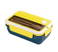 Vocdikficy Scatola per il Pranzo per Studenti di Grande Capacità Scatola per il Pranzo Coreana Scatola per il Pranzo Scatola Sigillata per Mantenere La Freschezza Gialla