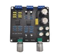 Vocdikficy Scheda Crossover Super con Filtro Passa-Basso 59Hz-234Hz AC9V-12V Doppio Punto di Crossover NE5532 Regolabile In Continuo