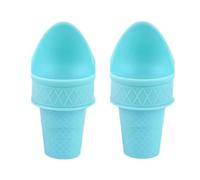 Vocdikficy Set di Strumenti per Gelato e Ghiaccioli Cucchiaio per Gelato, Set di Mini Coni Riutilizzabili, Presa In Plastica per Biscotti B