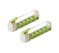 Vocdikficy Vassoio per Cubetti di Ghiaccio Facilmente Sformabile Macchina per Ghiaccio con Manico Pressa A Mano Singola Stampo per Cubetti di Ghiaccio Whisky Cocktail Drink Ice Box B